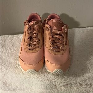 Reebok Peach-Toned Athletic Shoes